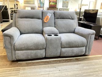 Power Reclining Loveseat with Console – $550 plus tax