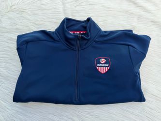 Adidas Jacket USA Volleyball Half-Zip Pullover