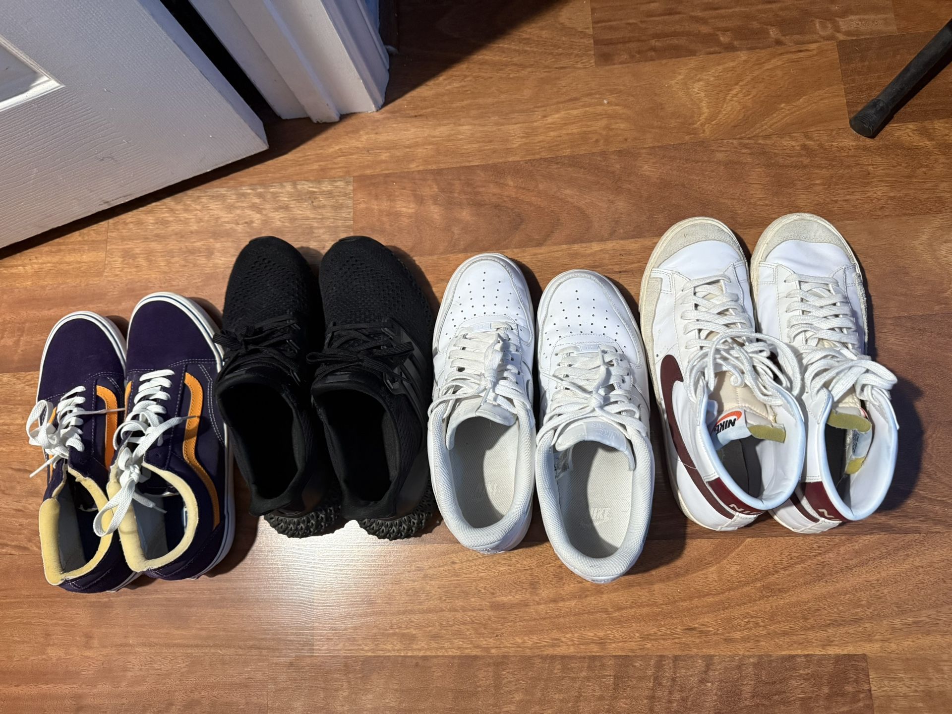 Nike And Vans Shoes