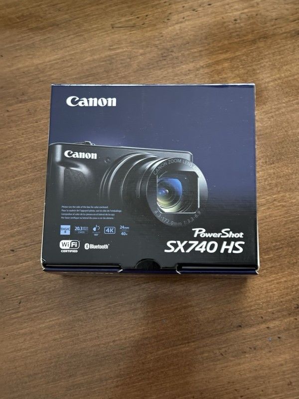 Canon PowerShot SX740 HS CAMERAS Brand New 