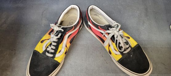 Vans Flamed Shoes