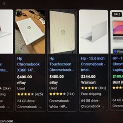 HP Chromebook Core m3 7th Gen 