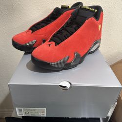Jordan 14 Size 12 Challenge Red - $300