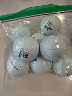Brand New Cadillac Golf Balls (9 Balls)