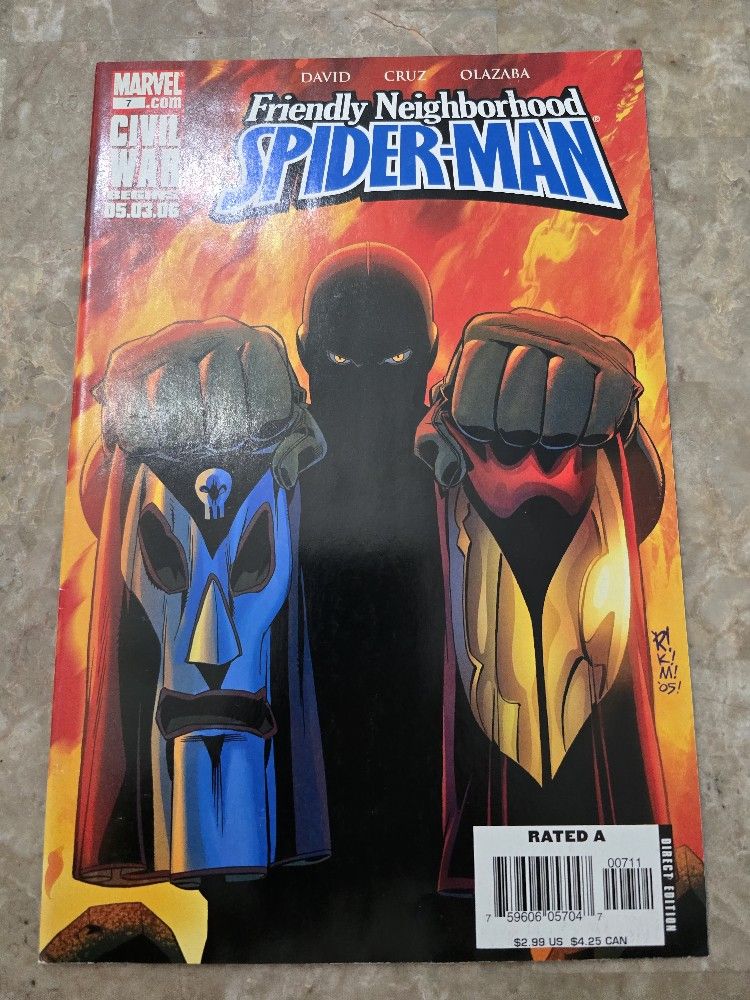 Friendly Neighborhood Spideman #7 Comic Book