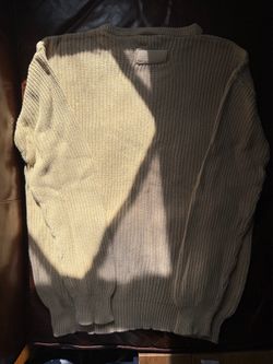 Men’s Sweater RPI Large Tan