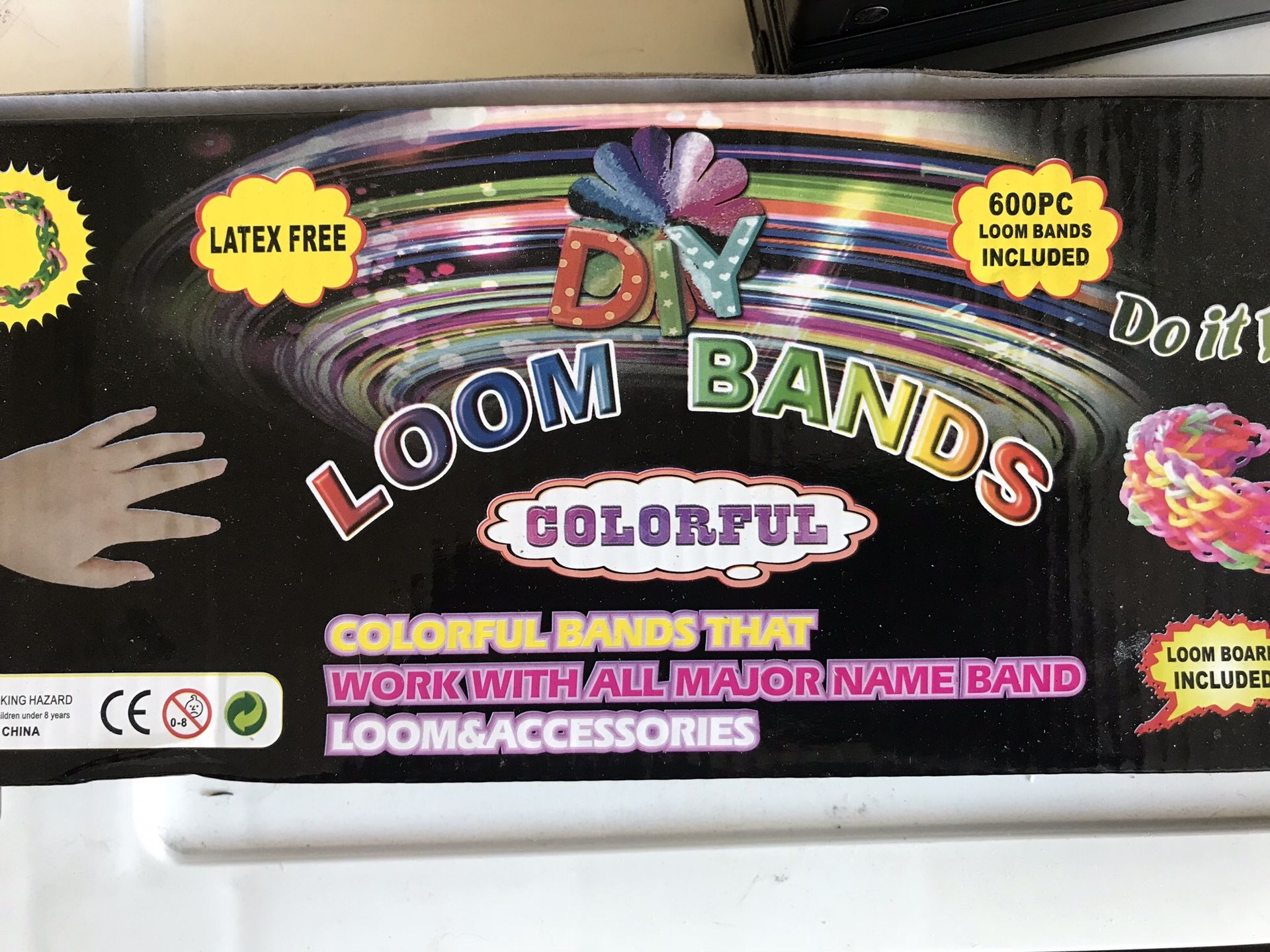 Loom bands kit and bags of bands