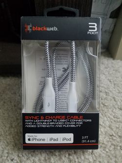 Blackweb iPhone charger