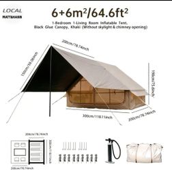 Inflatable tent
