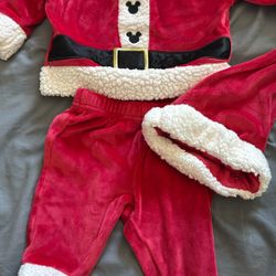 Baby Boy Mickey Santa Suit