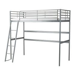 IKEA Loft Bed Plus Twin Mattress - Cost $689 New