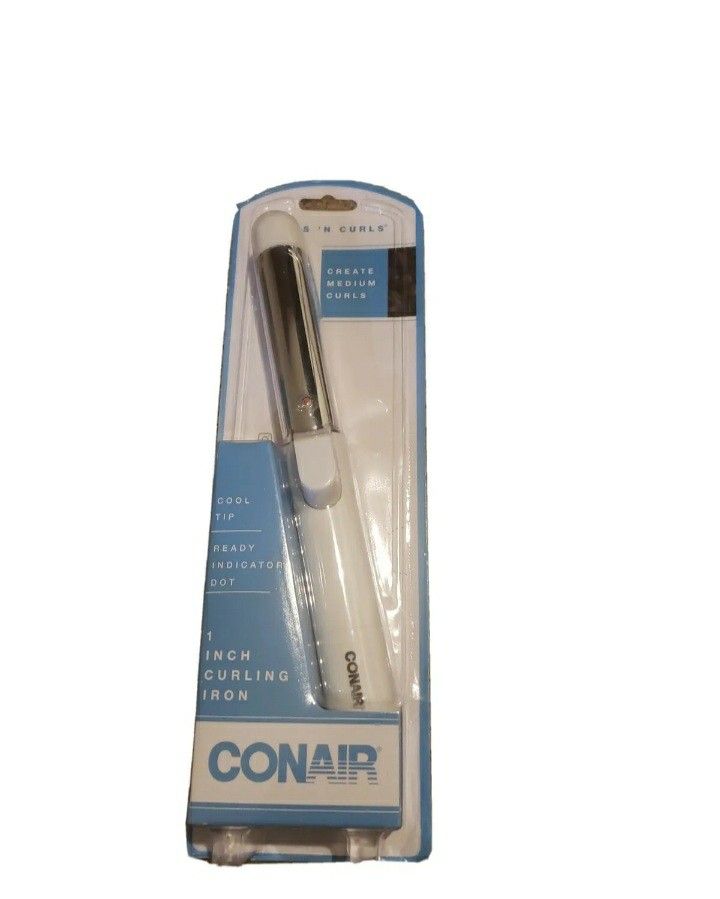 CONAIR 1 INCH CURLING IRON CREATES MEDIUM CURLS
