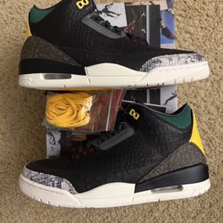 Size 10 - Air Jordan 3 Retro SE Animal Instinct 2.0 (New With Box) 