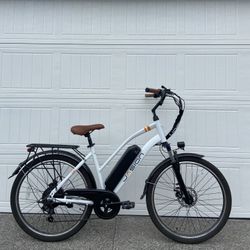 Jasion CB1 Electric Bike – 26” City Cruiser / Commuter E-bike Step thru bicycle