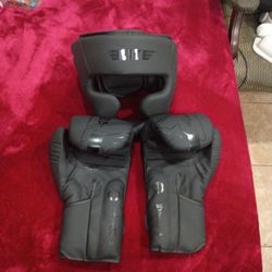 Boxing Gloves And Mask
