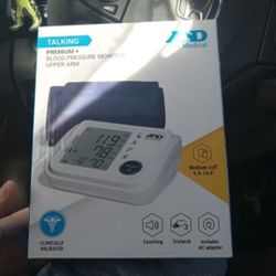 A&D Medical Talking Blood Pressure Monitor & Cuff N0 DELIVER