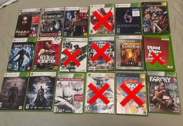 Xbox 360 Game Lot