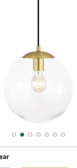 Mid Century style light pendant NEW
