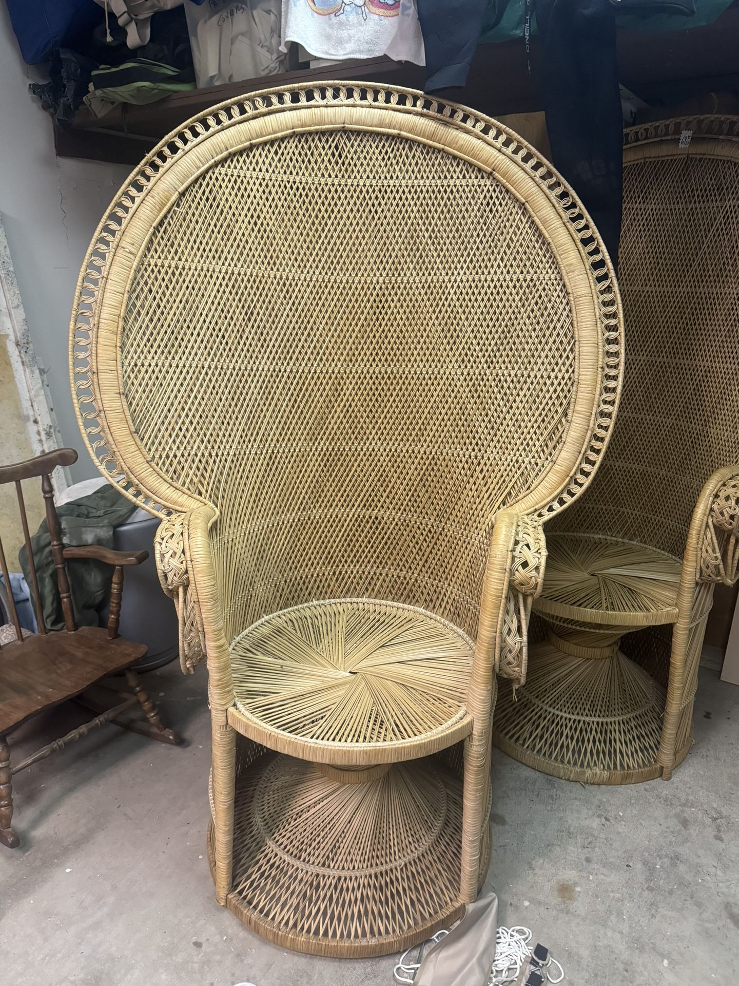 Peacock Rattan Chair 