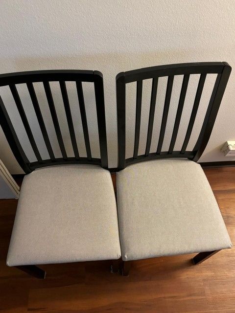 IKEA Black Chairs