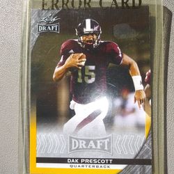 Dak Prescott Rookie Card