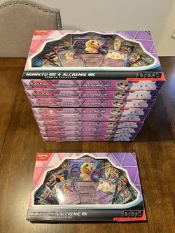 Pokémon TCG: Mimikyu ex & Alcremie ex Premium Collection Box - IN HAND