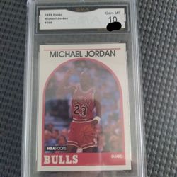 Michael Jordan 1989 Hoops Basketball Card Graded 10 $300 Pick Up $335 Shipped Through Cash App Or Pay Pal