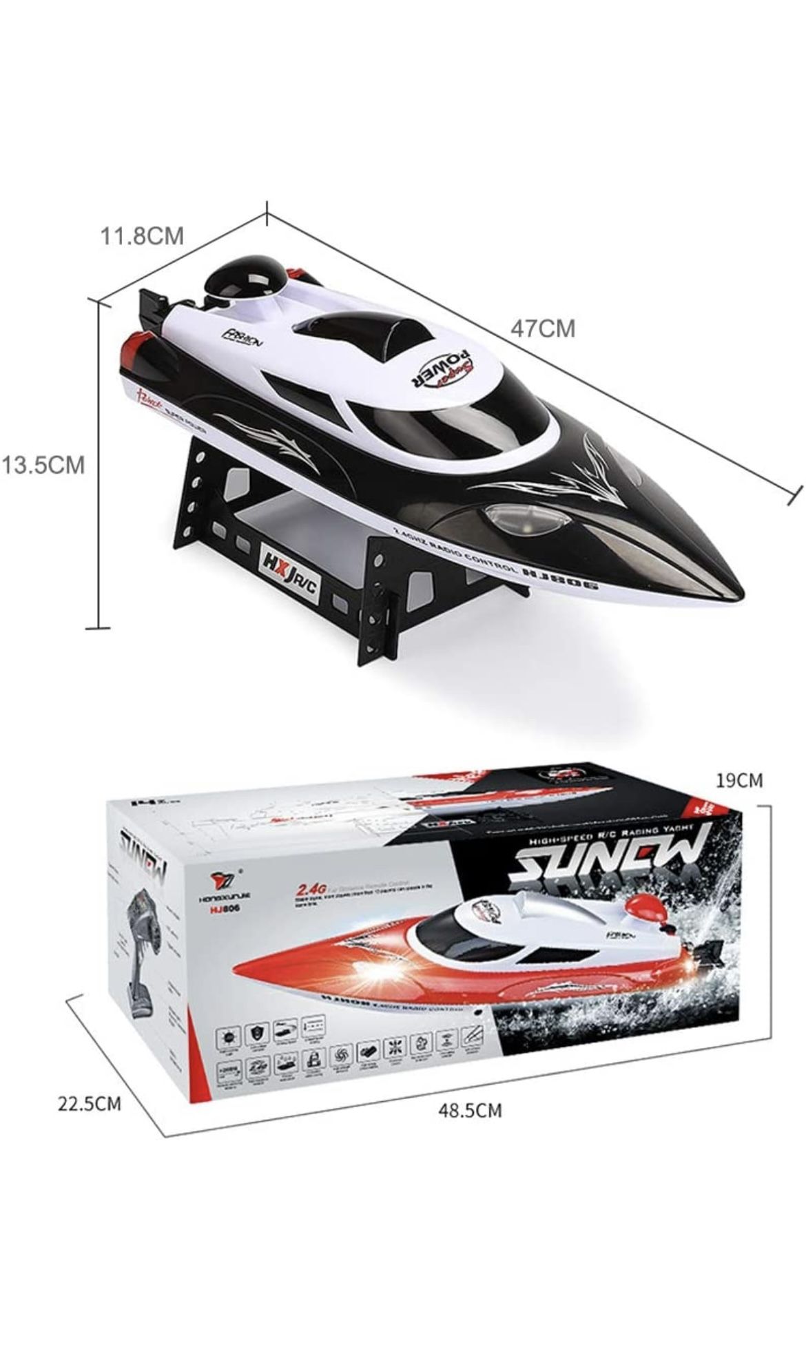 Fast Remote Control Speedboat
