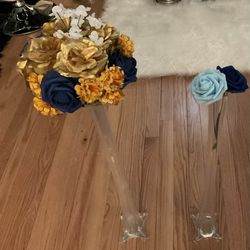 12 Tall Eiffel Tower Vases-24 Inches Tall