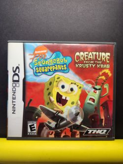 NINTENDO DS SPONGEBOB SQUAREPANTS