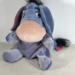 Fisher Price Soft N Silly Eeyore Disney Stuffed Plush 12" Toy