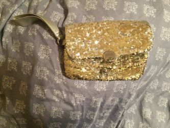 Jennifer Lopez Gold Wristlet