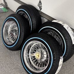 14x7 Wire Wheels 