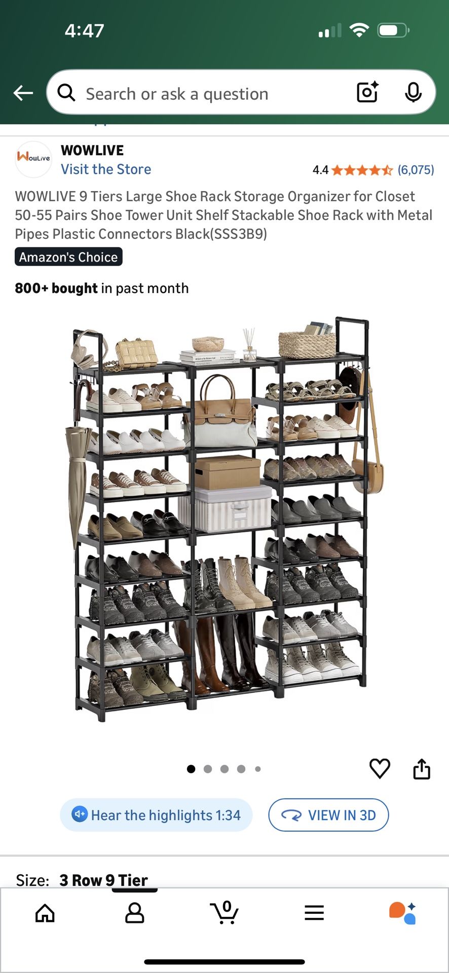 Shoe Rack