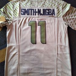 Large Youth Jackson Smith Njigba Seattle Seahawks Jersey 