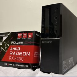 Xeon RX6400 16GB SFF Gaming PC!