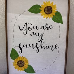 You Are My Sunshine Wall Art