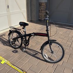 Stowaway Folding 6 Speed Bicycle