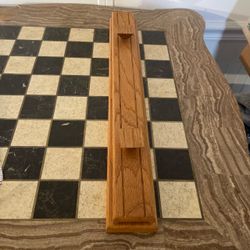 Quilt wall rack hanger small or baby possibly oak