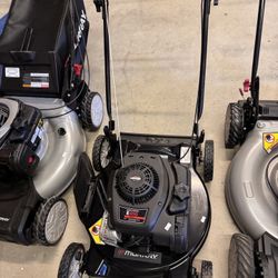 Murray 20 in. 125 cc Briggs & Stratton Walk Behind Gas Push Lawn Mower with 4 Wheel Height Adjustment and Prime 'N Pull Start