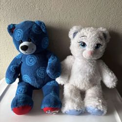 Build a Bear Bundle 2 Captain America & zelda Frozen Plush 