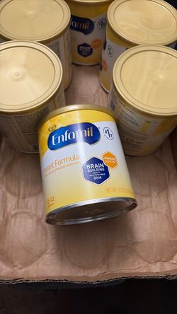 Baby formula 6 cans