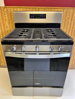 Stove Gas Whirlpool 5 Burners
