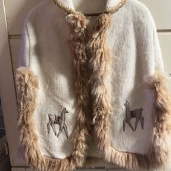 Gorgeous Custom Alpaca Cape