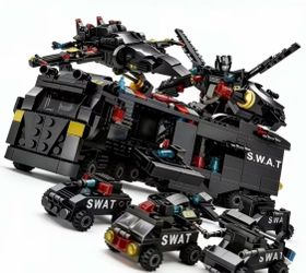 SWAT themed building block set