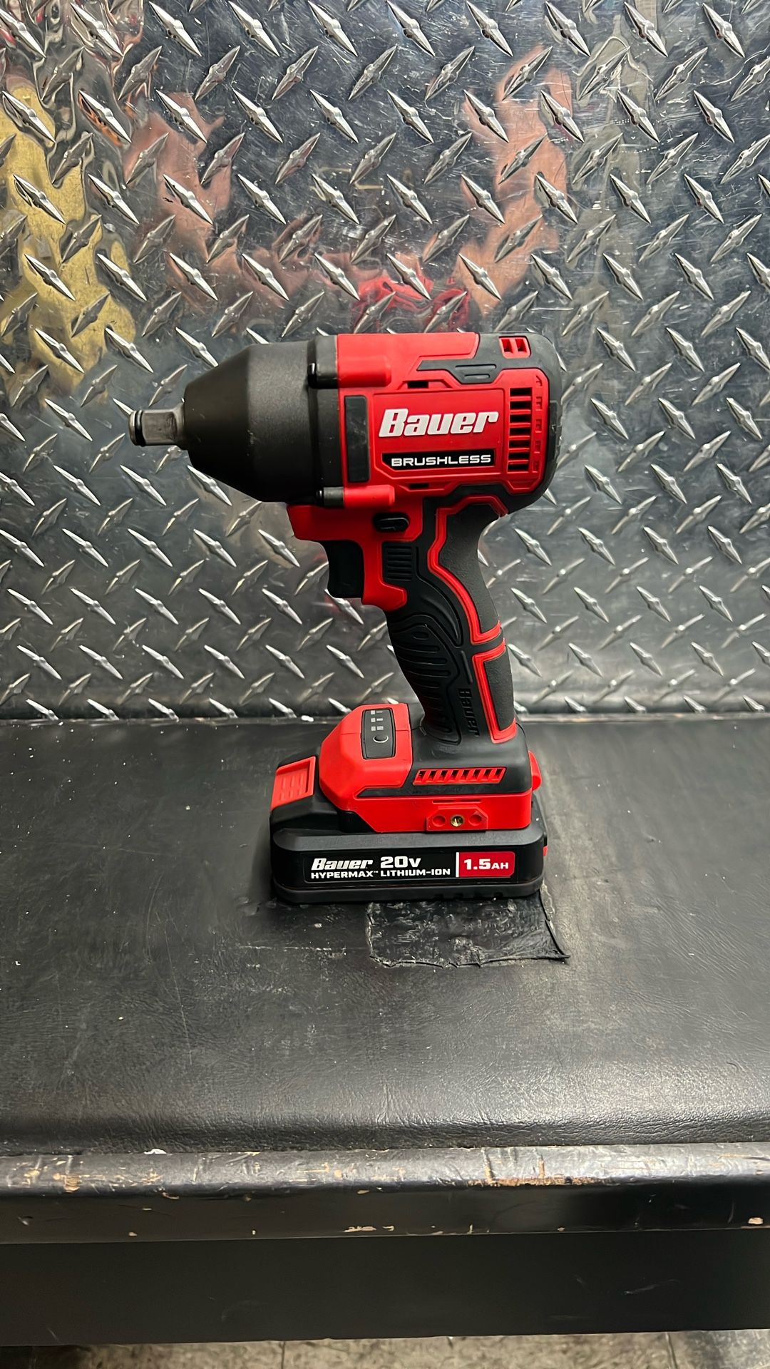 Bauer 58637 20v Brushless 1/2” Impact Wrench