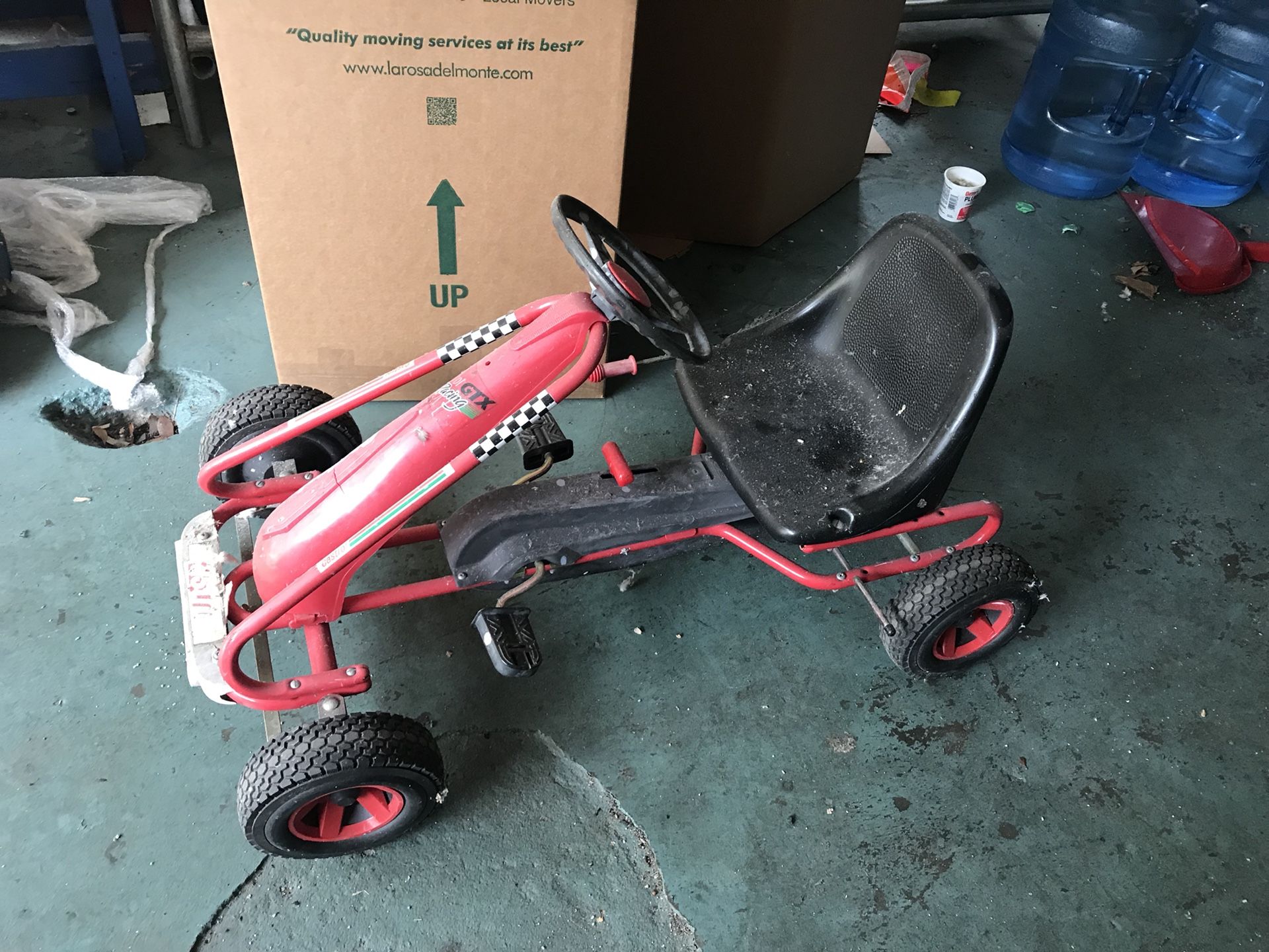Kettcar Kettler Pedal Castrol Oil over 25 year old