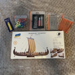 Drakkar "Oseberg" Scale 1:25 - VER 2.0 + Model Kit Tools