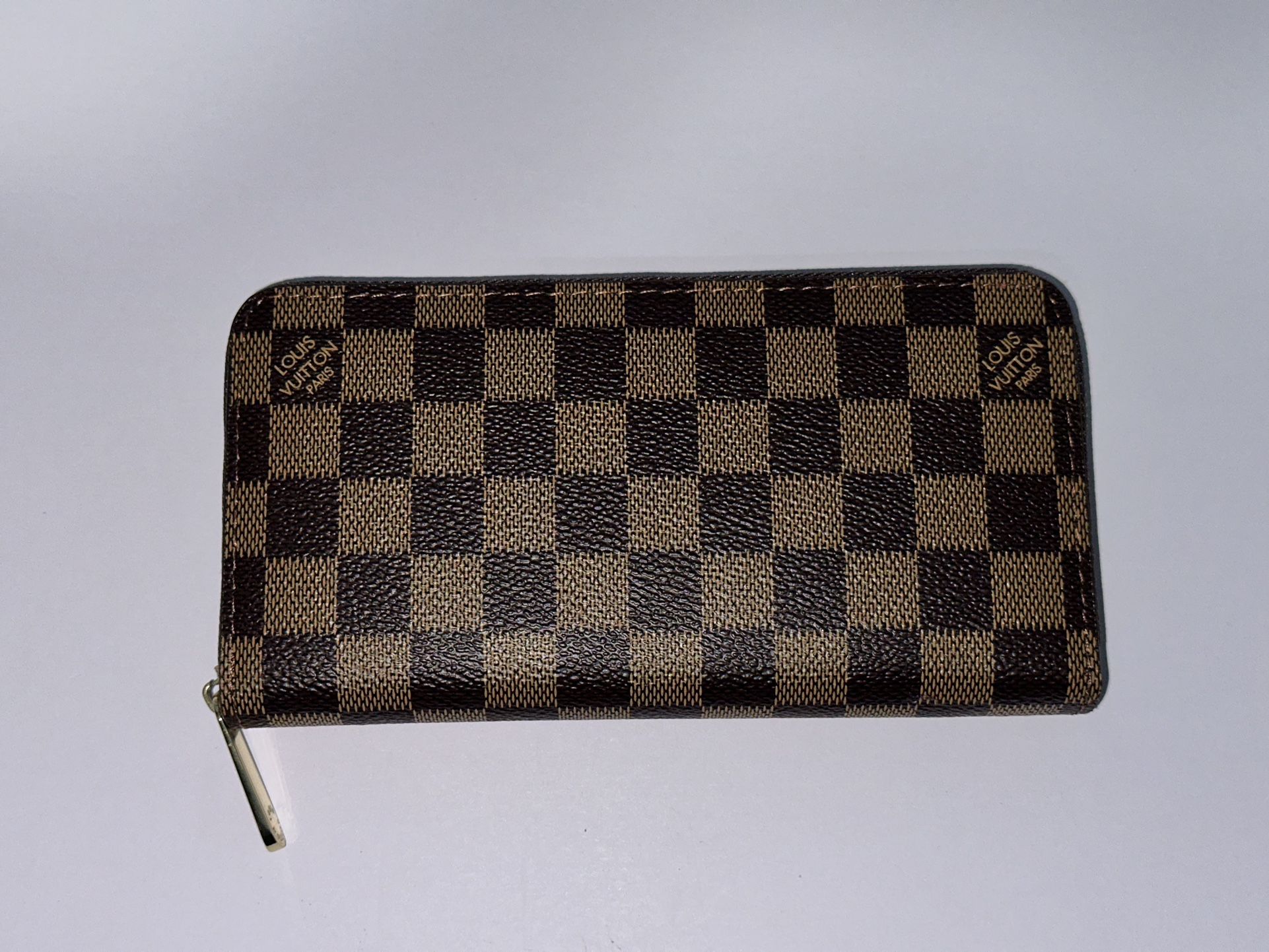 LV Damier Ebene zipper wallet
