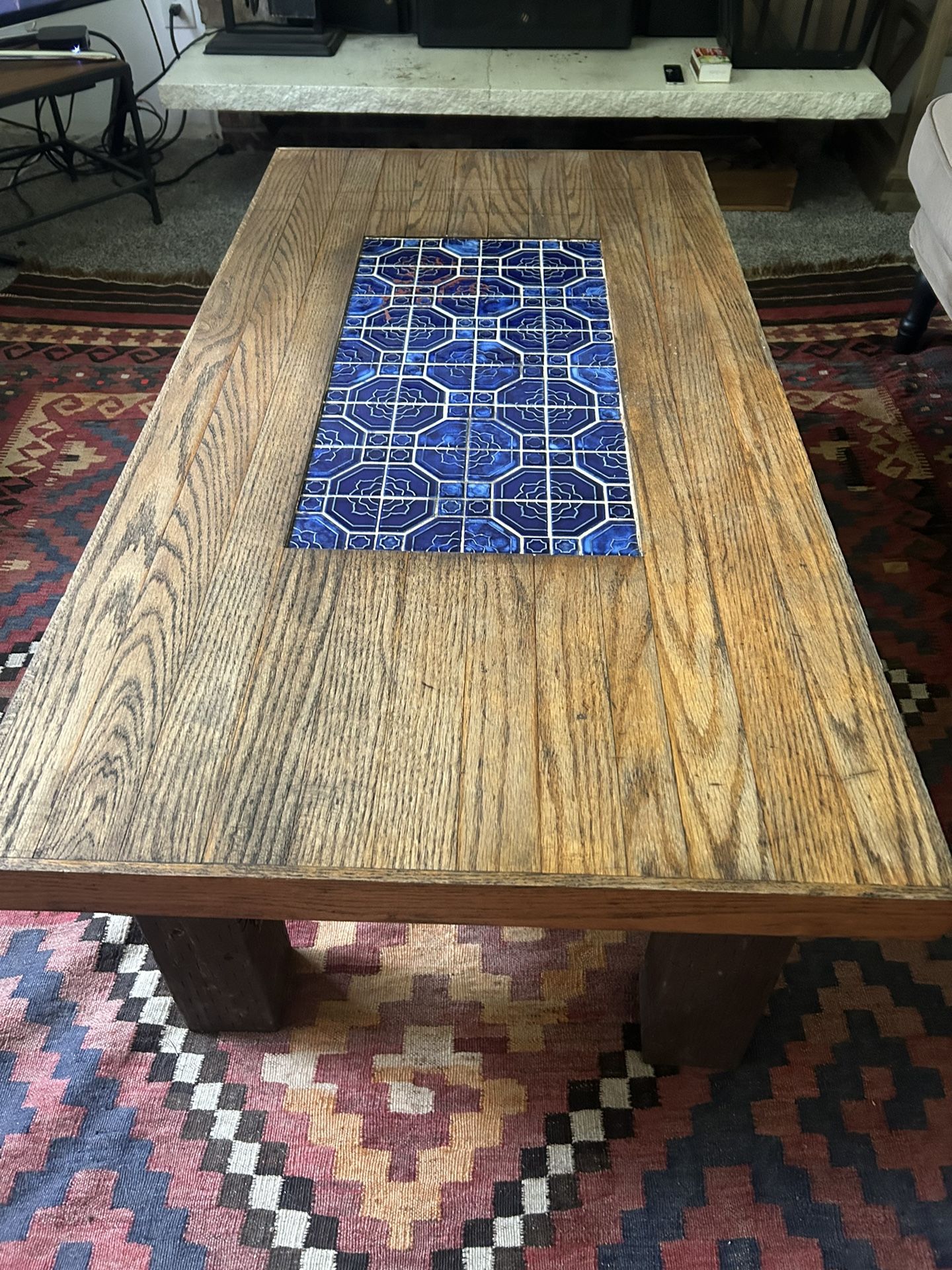 Unique Refinished Coffee Table